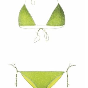 Oseree lumiere green bikini